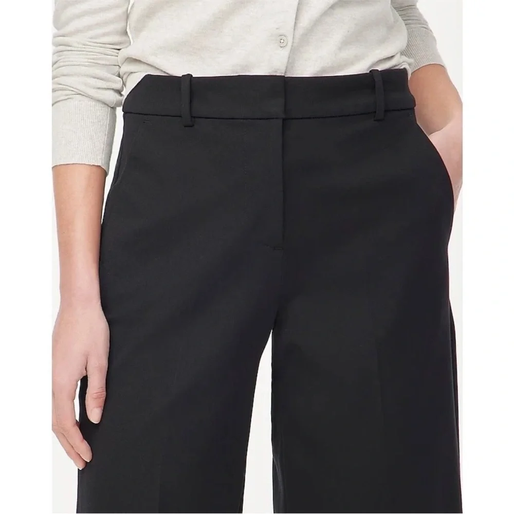J. Crew Black Remy Wide Leg Pant 20 NWT